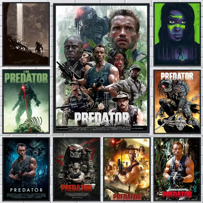 Affiche de film d'horreur classique The Predator