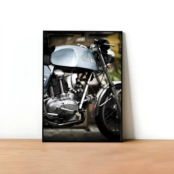 D-Ducati affiche Kraft Club Bar papier Vintage affiches mur Art peinture chambre étude autocollants