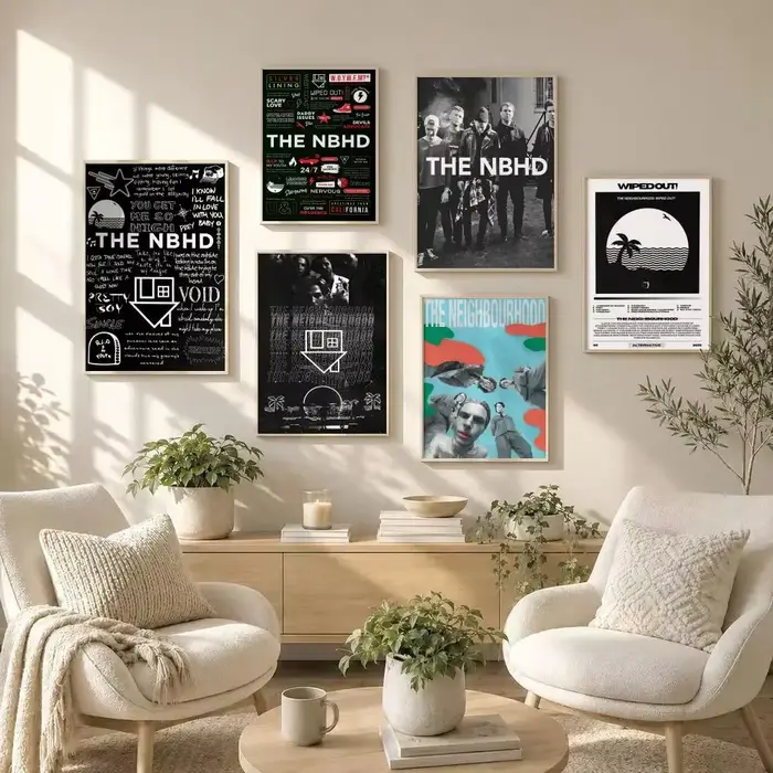 Affiche murale classique scandinave The-Neighbourhood