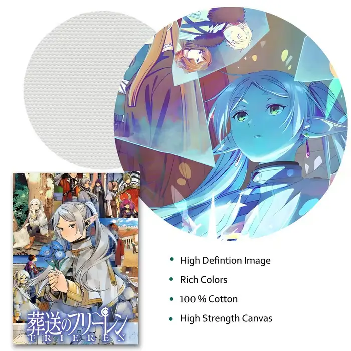 Affiche HD Anime Frieren Anime thème chaud chanteur/OST/film-autocollant imperméable décor à la maison
