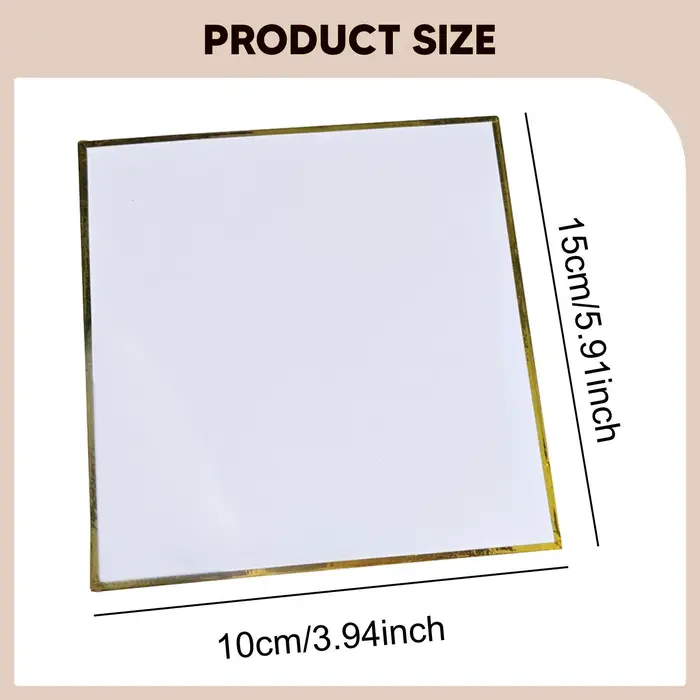 Planches Shikishi rectangulaires en papier Washi pour signature d'artiste, 10 pièces, pour autograph