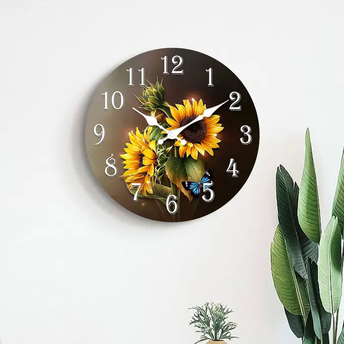 Horloge Murale en Bois Silays euse