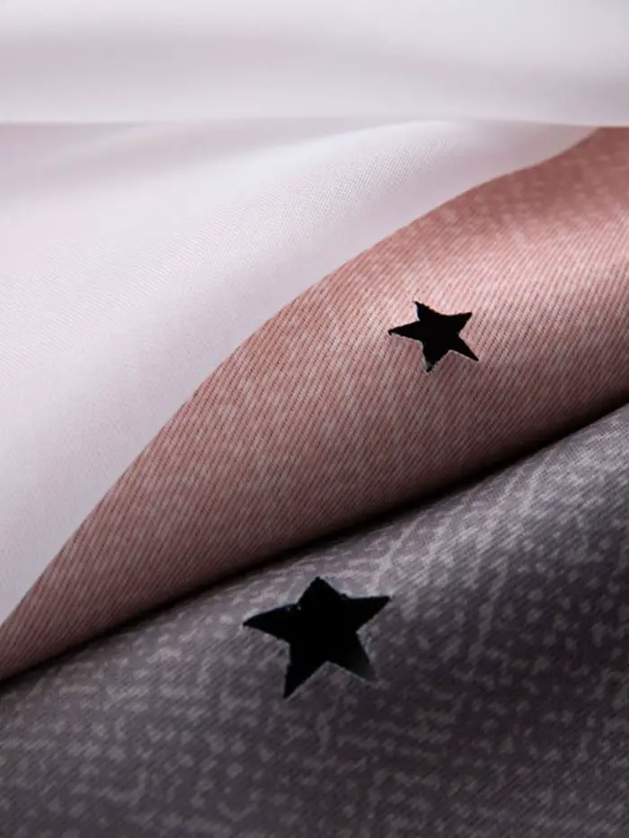 Rideaux occultants pour enfants, pour chambre à coucher, isolation thermique, étoiles scintillantes