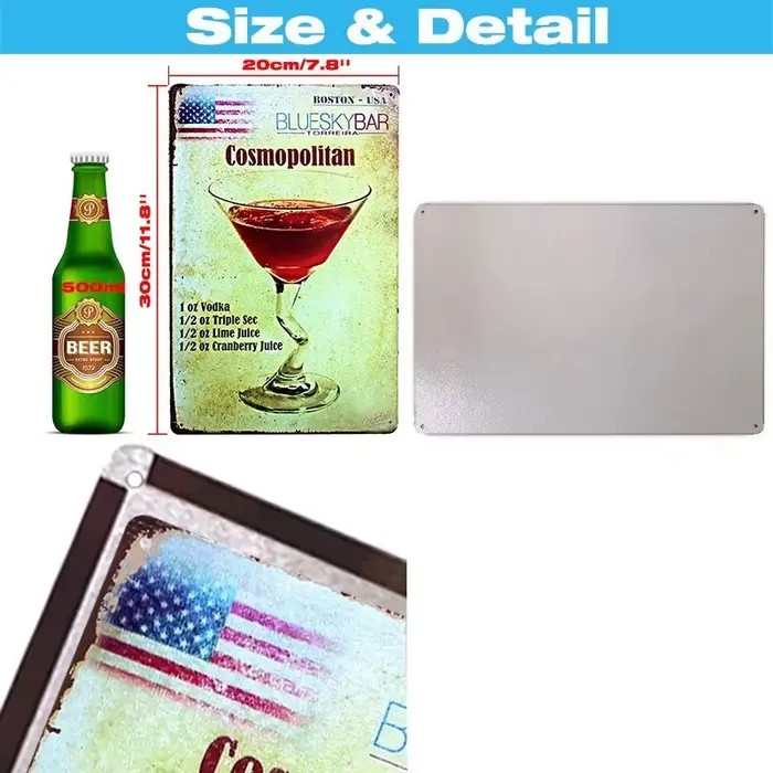 Comment j'ai rencontré votre mère-Maclaren's Pub noir imprimé Art Design signes métalliques Mural Club Bar conception étain signe affiches