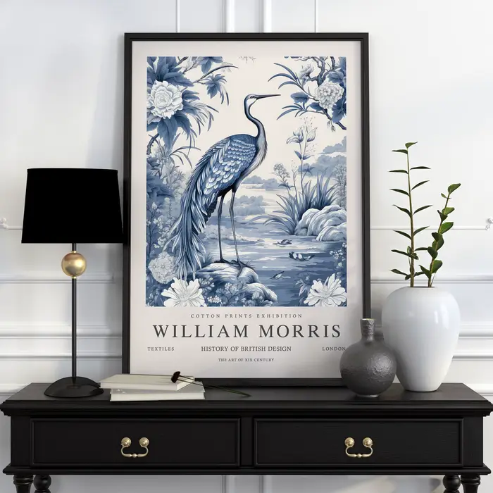 Affiche neutre de William Morris