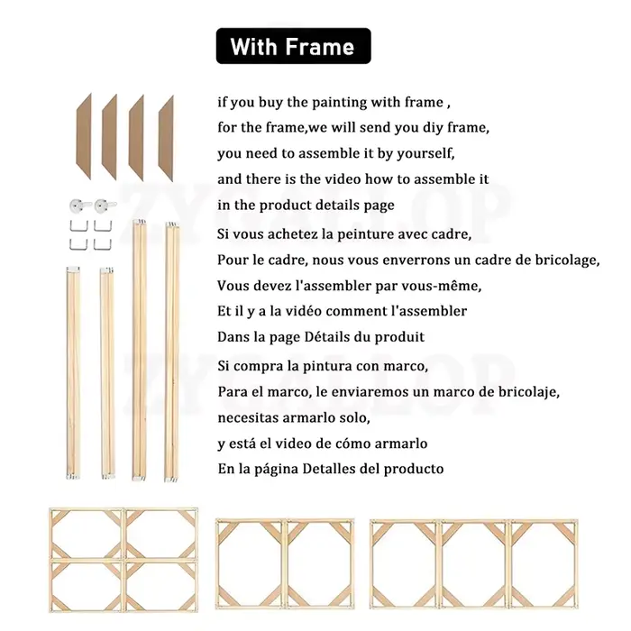 Toile de peinture de ligne abstraite de luxe dorée