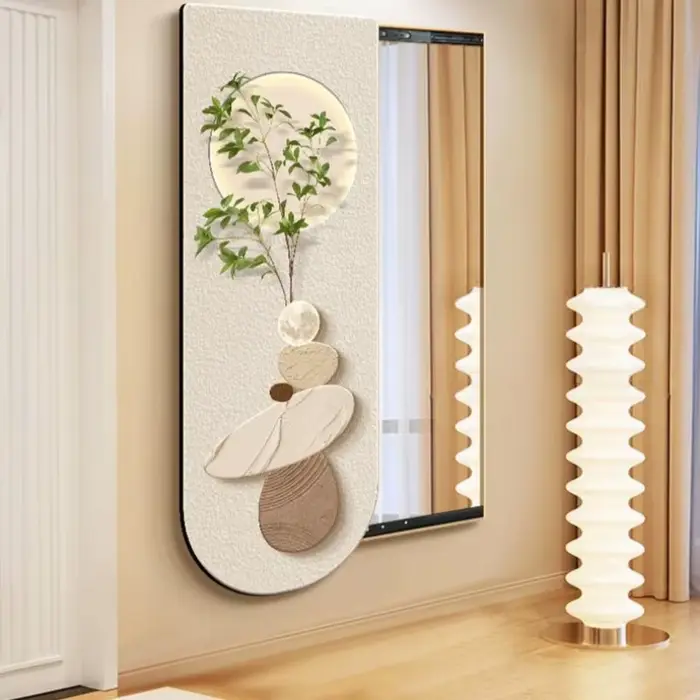 Ornement esthétique miroir Design moderne affichage grand
