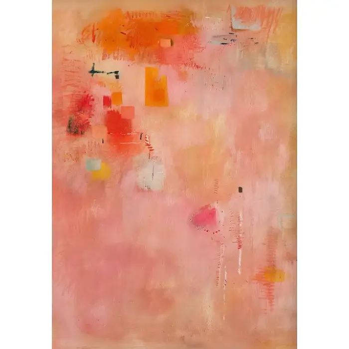 Affiche colorée abstraite moderne, œuvres d'art contemporaines minimalistes, peinture sur toile, Art