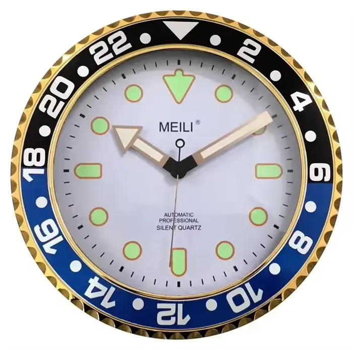 30cm horloge murale Design moderne silencieux Quartz aiguille luxe horloges murales balayage seconde maison