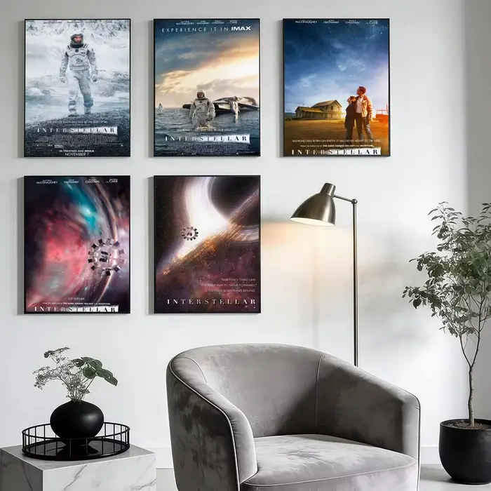 Affiche de film célèbre I-Interstellar