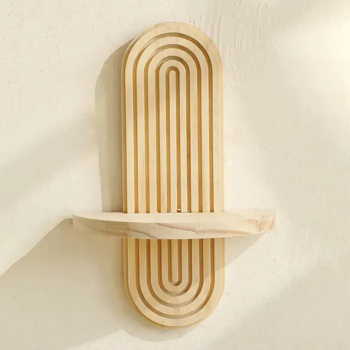 Étagères murales en bois de Style Boho