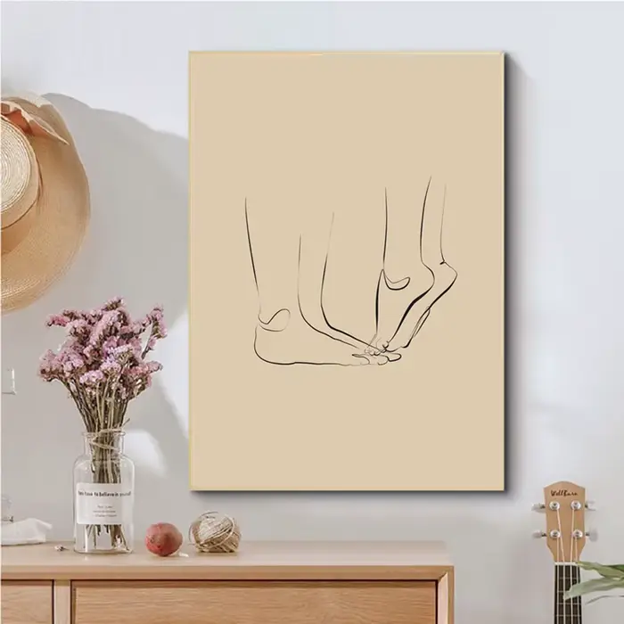 Affiche romantique pour Couple
