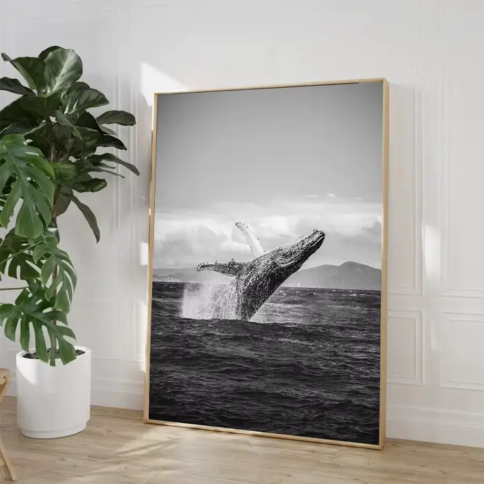 Affiches d'art de créatures marines