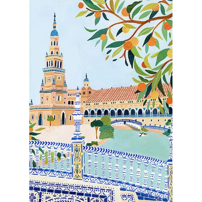 SDOYUNO – peinture par numéros, paysage de ville méditerranéenne, peinture acrylique, kits de dessin
