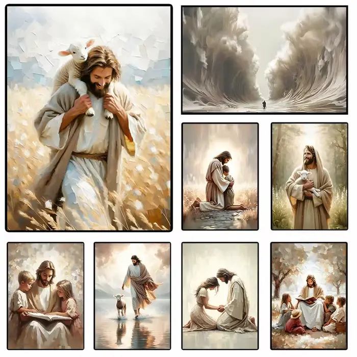 Affiche sur toile Jésus-Christ