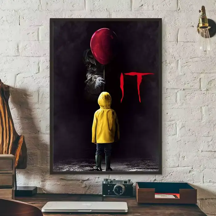 Affiche I-IT du film d'horreur Art mural de haute qualité pour maison