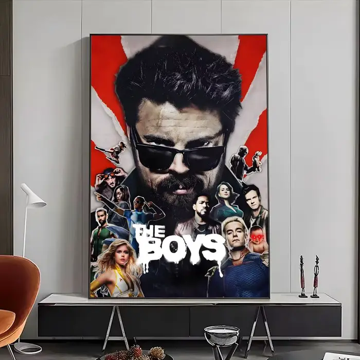 Affiche T-The Boys, affiches haute définition, art mural pour le salon et la décoration de la maison