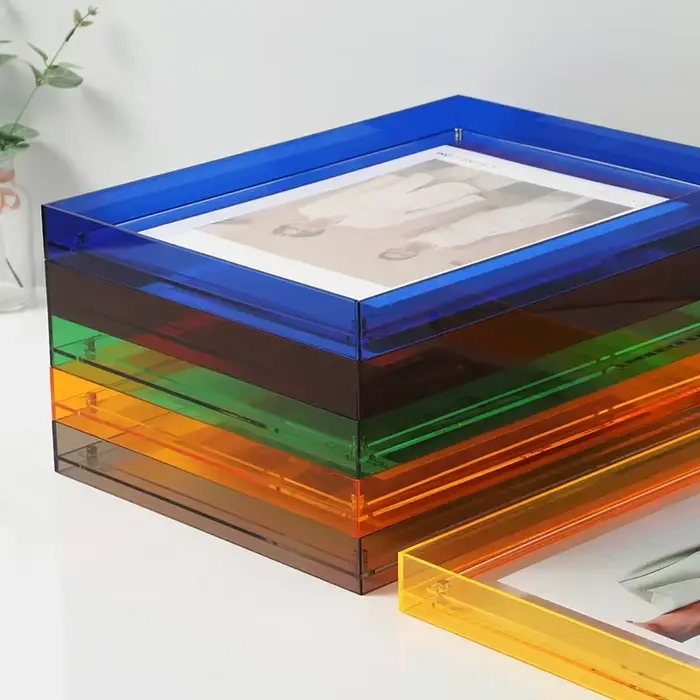 Cadre Photo en acrylique Transparent