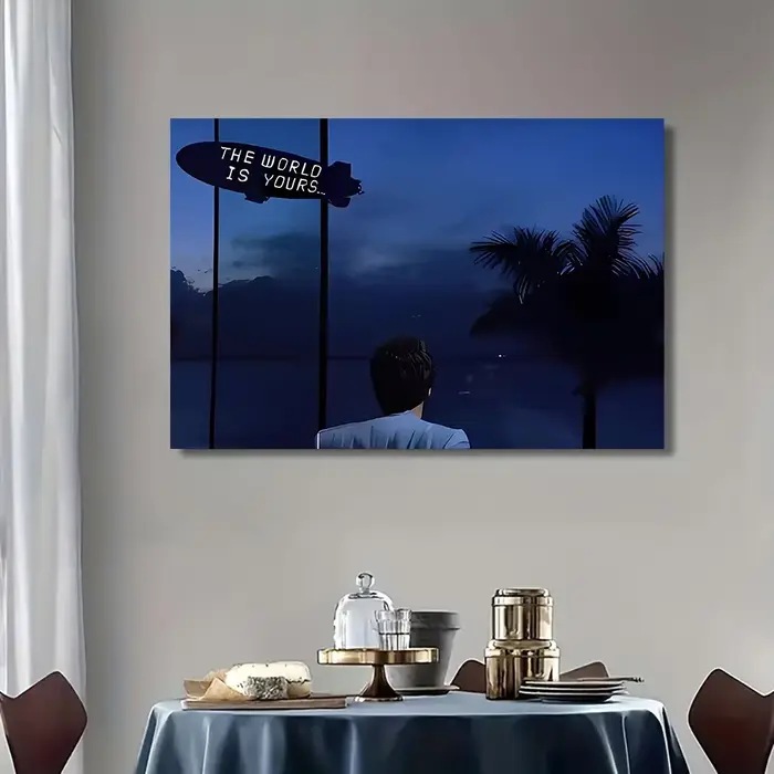 Affiche en toile de motivation du film classique Tony Montana