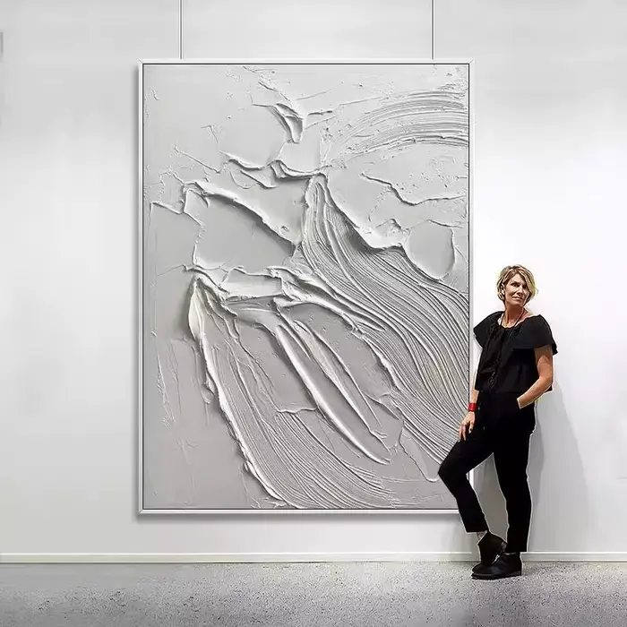 Peinture à l'huile peinte à la main