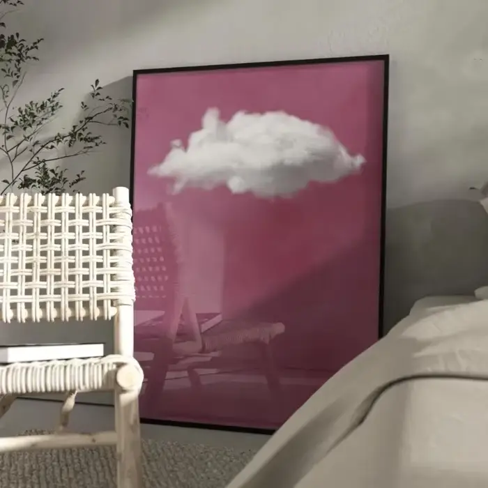 Art mural abstrait moderne