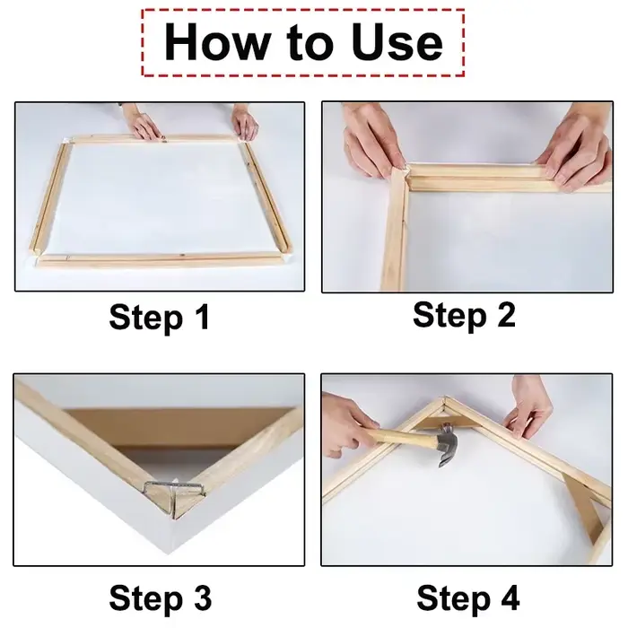 Cadre en bois pour bricolage