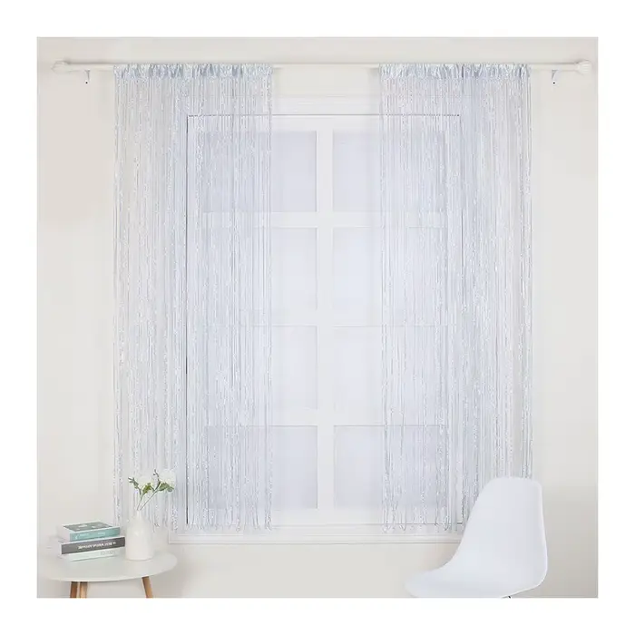 Rideau de porte décoratif, panneau mural, frange, fenêtre, diviseur de pièce, aveugle pour décoratio