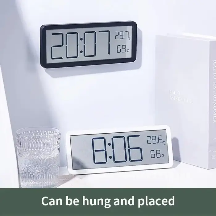 Horloge murale LED, horloges numériques simples