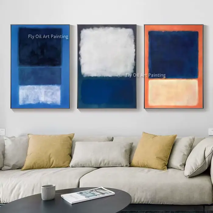 Rothko-Peinture à l'huile sur toile