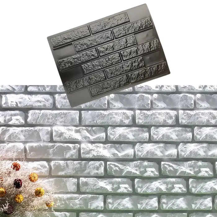 Forme en plastique pour plâtre mural en béton