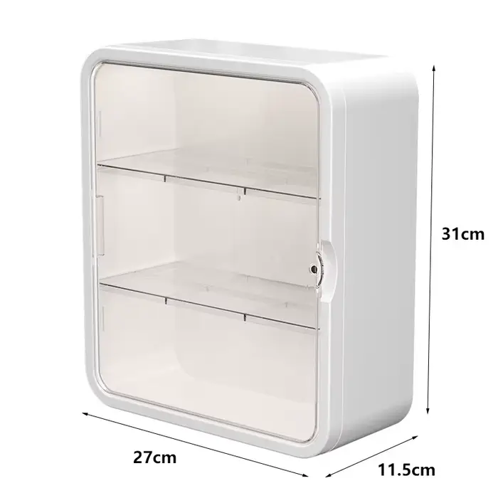 Tenture murale sans poinçonnage, installation familiale, armoire médicale sur pied, support de range
