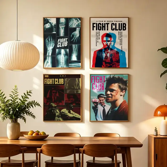 Affiche murale de film F-Fight C-Club