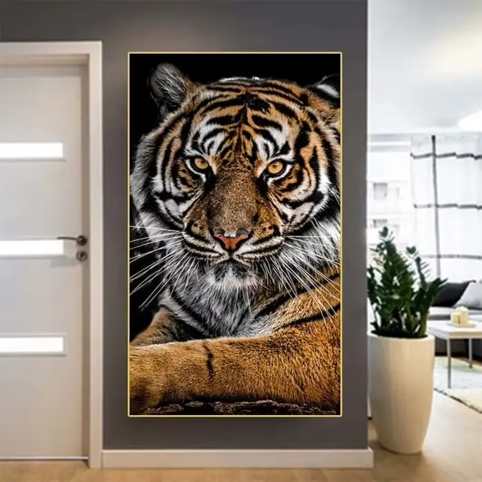 Peinture sur toile d'animaux