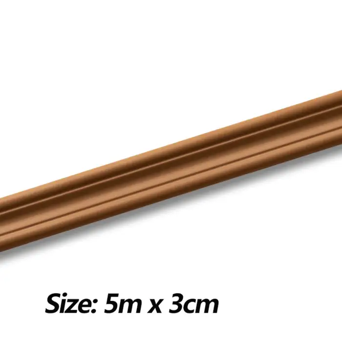 Moulure murale moderne 5M, bande décorative de protection des bords en NBR, étanche, auto-adhésive, 