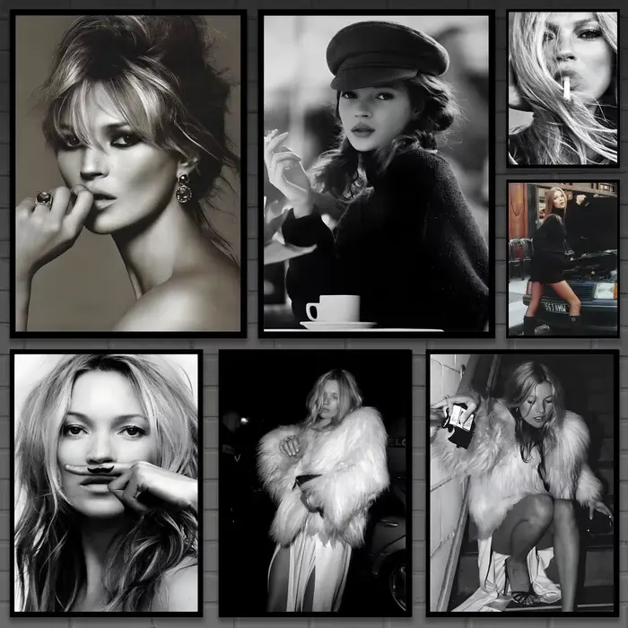 Poster de chanteuse K-Kate MossS