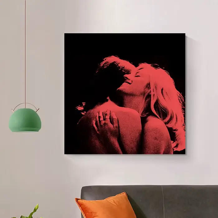 Affiche imprimée d'album de musique rock
