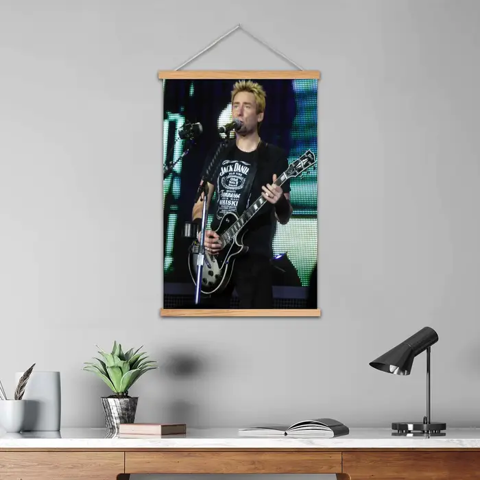 Chad Kroeger – peinture murale encadrée