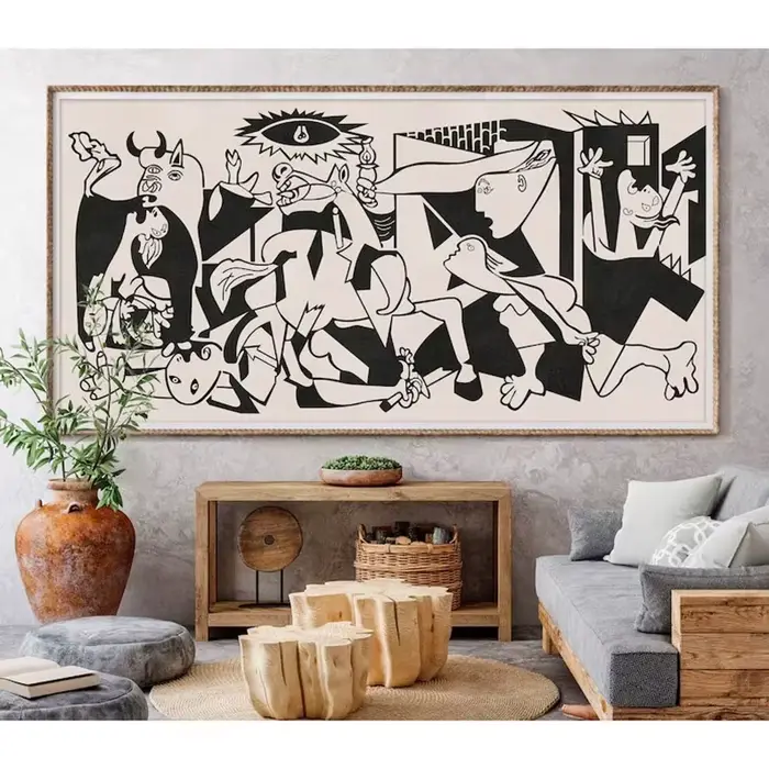 Art moderne Boho du milieu du siècle