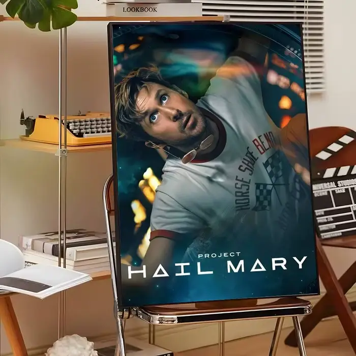 Project Hail Mary 2026 Movie Fashion Canvas Wall Art pour décoration murale de salon
