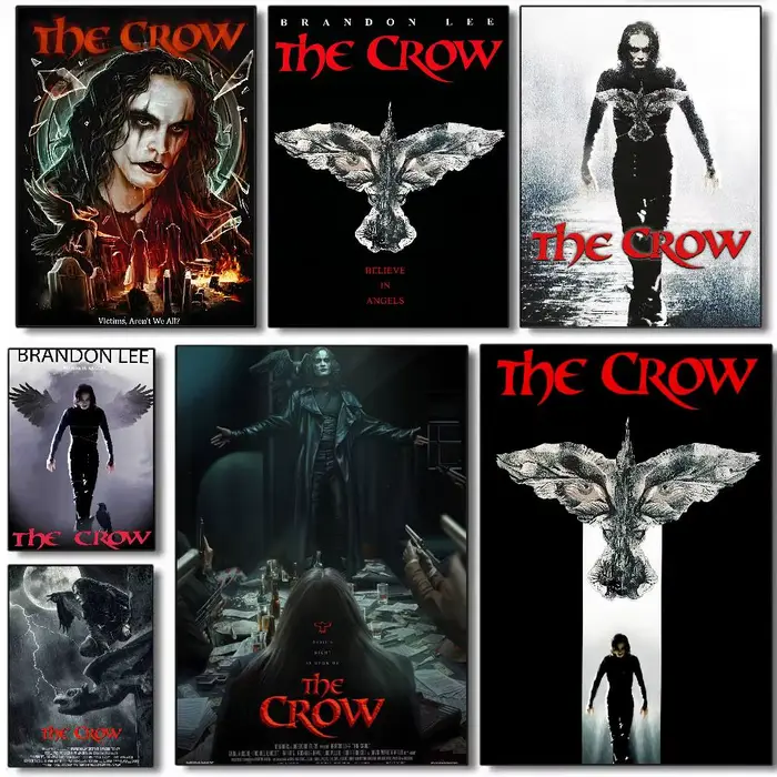 Affiche de film d'horreur C-Crow