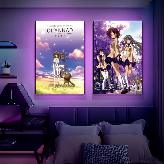 Affiche classique d'anime C-Clannads