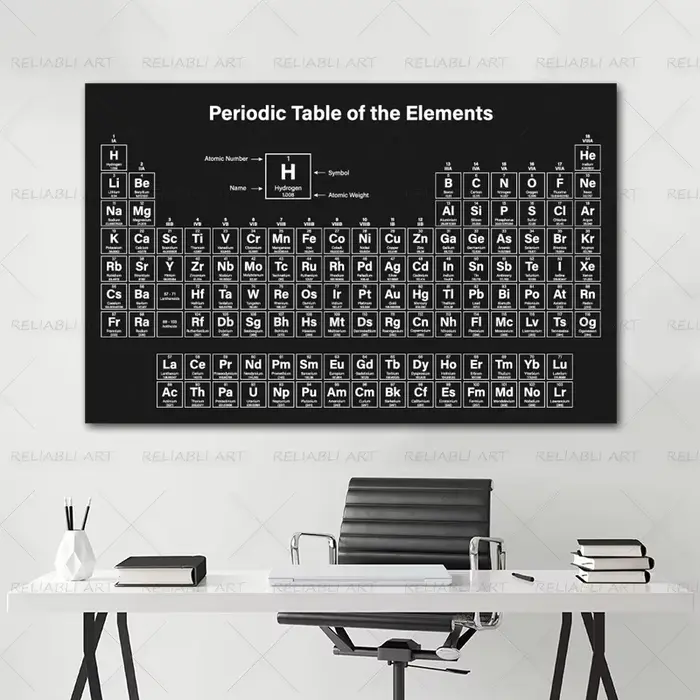 Tableau décoratif de laboratoire de peinture