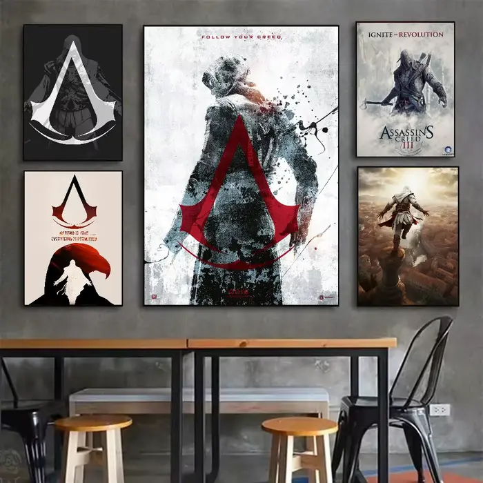 Affiche Murale Autocollante HD Étanche