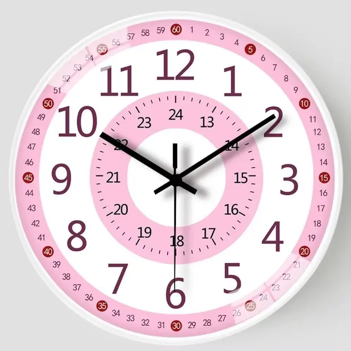Horloge murale silencieuse sans tic-tac