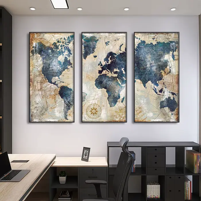 Toile d'art mural abstrait