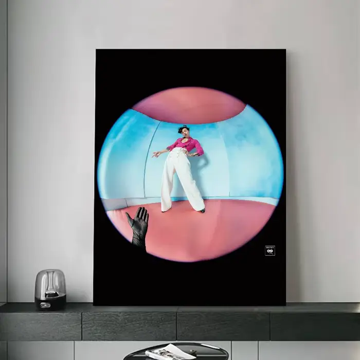 Affiche H-Harrys Singer Styles pour la décoration moderne dans les bureaux à domicile, les chambres à coucher, les salons, les cuisines et les salles de bain.