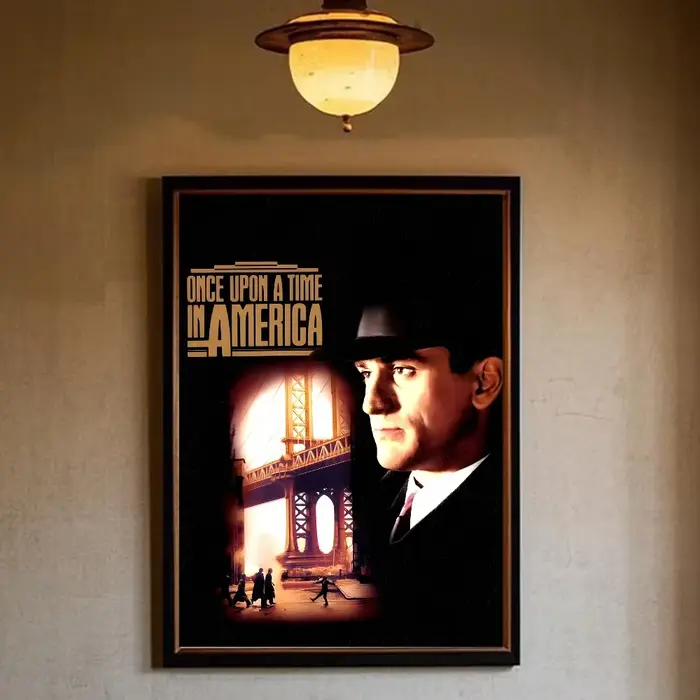 Affiche de film collant il était une fois en amérique