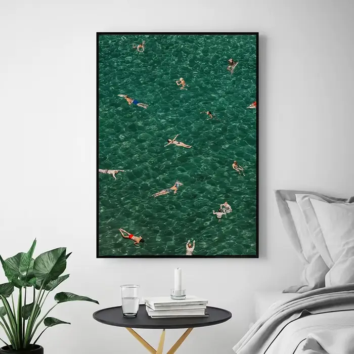Affiche de la côte d'Amalfi