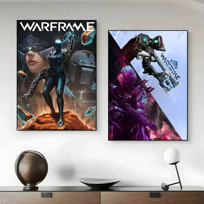 Affiche artistique W-WarframeS