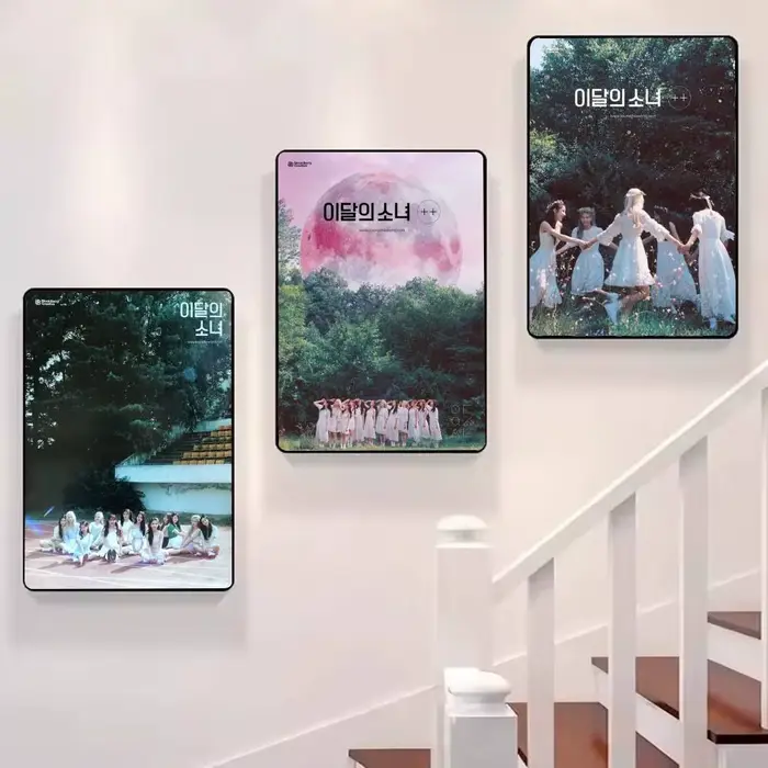 Affiche populaire célèbre coréenne Kpop Band l-loonas